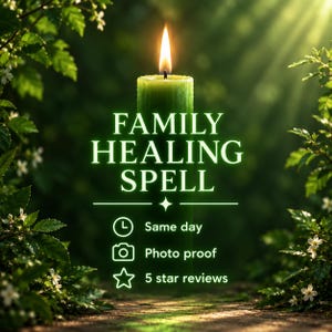 Family Healing Ritual | Family Harmony, Reconciliation, Forgiveness, House Blessing, Peace at Home, Same Day