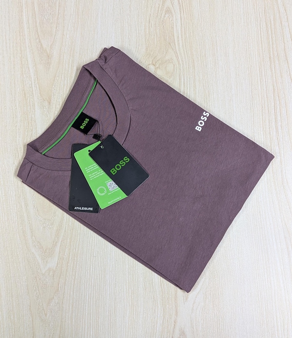 Hugo Boss, Men's Brand New Authentic Boss Hugo Boss Short Sleeves Cotton T-Shirt