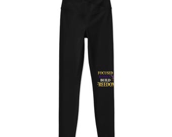 Focused Women Build Freedom Women’s Luxe Leggings