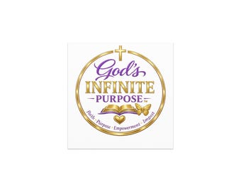 God's Infinite Purpose 5x5 Car Magnets