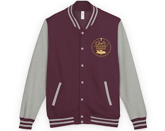 God's Infinite Purpose Heavyweight Letterman Jacket