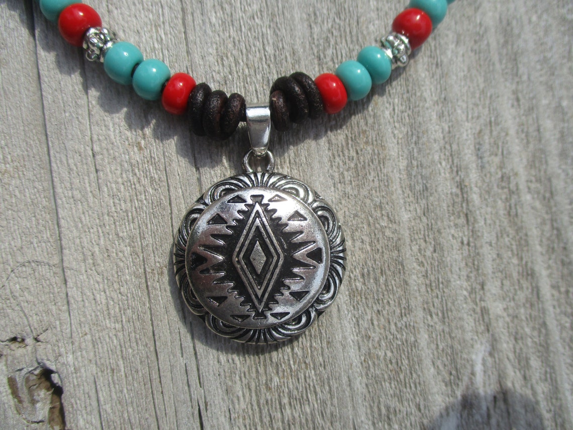 Southwest necklace Southwest jewelry Western jewelry Etsy
