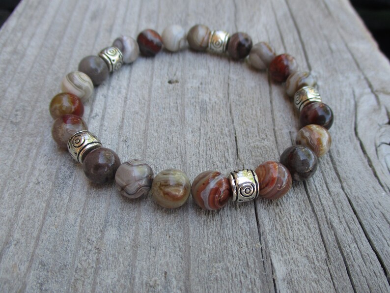 Unique bracelet Unisex bracelet Mens bracelet Stretch bracelet Unique gifts Beaded bracelet Handmade bracelet Beaded jewelry