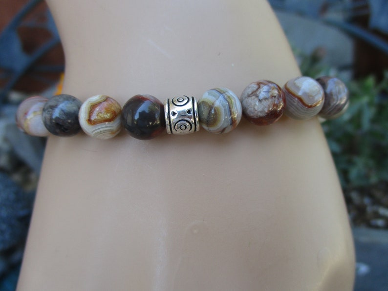 Unique bracelet Unisex bracelet Mens bracelet Stretch bracelet Unique gifts Beaded bracelet Handmade bracelet Beaded jewelry