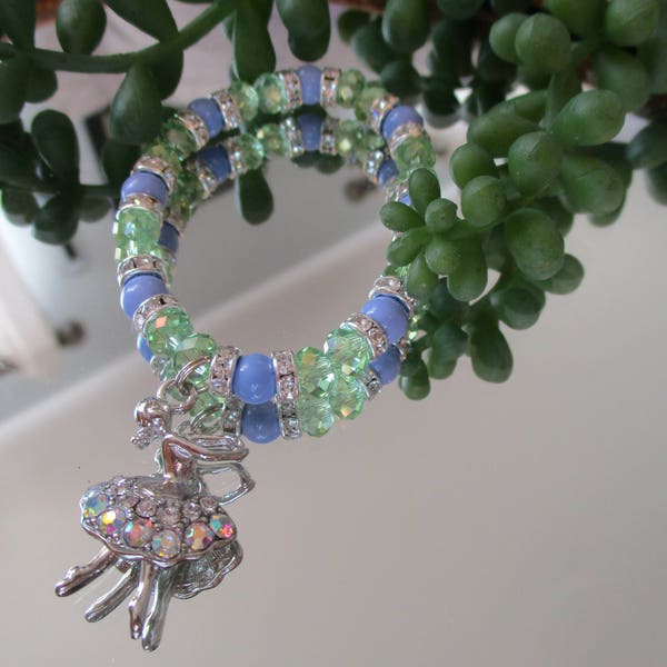 Ballet bracelet, Ballerina bracelet, Dance bracelet, Child's bracelet, Dance themed, Girls dance, Handmade bracelets