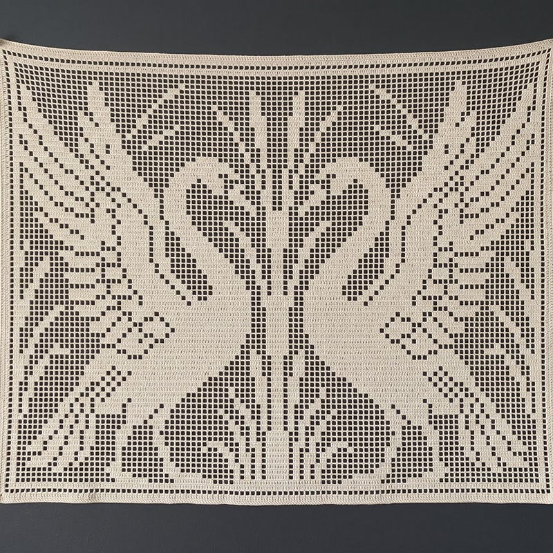Star Filet Chart Filet Crochet Door - Etsy