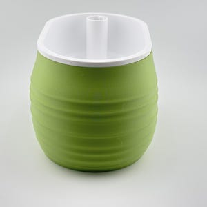 Aquaoval Self Watering Planter, Oval Planter Pot with Hidden Reservoir, Ceramic Look Indoor Plant Pot, 3D Printed, 4 Colors