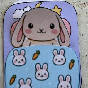 Pompom's Mini Book Printable | DIY Paper Bunny Adventure | Kids Craft Activity | DigitalDownload PDF