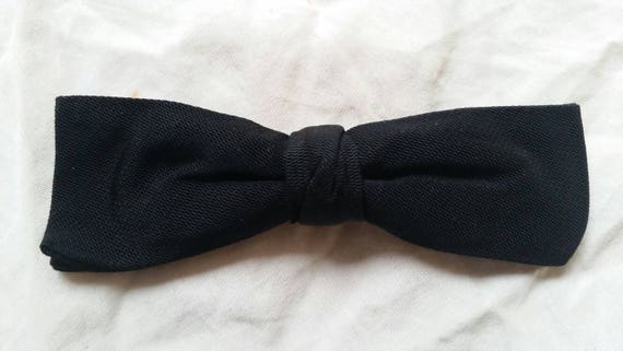 Three vintage bow ties , black bow ties , black a… - image 3
