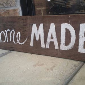 Reclaimed barnwood sign , handmade barnwood sign , rustic wood sign , home made sign , farmhouse sign