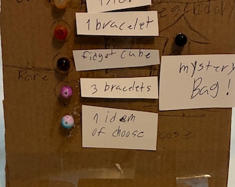 5 Dollar Mystery Lucky Scoops: Bracelets, Fidget Cubes, Mystery Bag