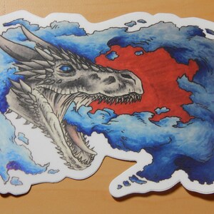 Ice Dragon Sticker