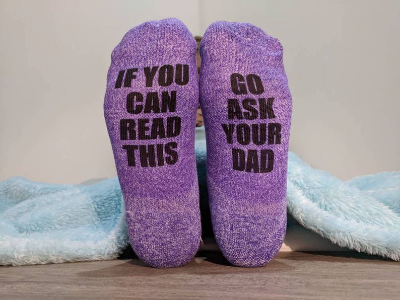 personalized socks funny socks Custom Socks Women/'s Gift Idea Set of 4-If You Can Read This rub my feet wine socks bring me wine