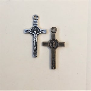 Saint St Benedict Catholic Crucifix