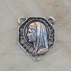 Our Lady Rosa Mystica Blessed Virgin Mary Rosary Center Centerpiece VP449