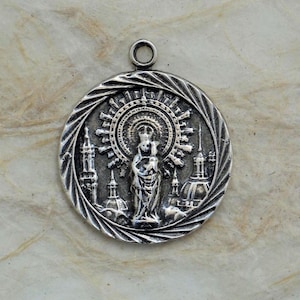 Bronze Our Lady of the Pillar Medal VP1371