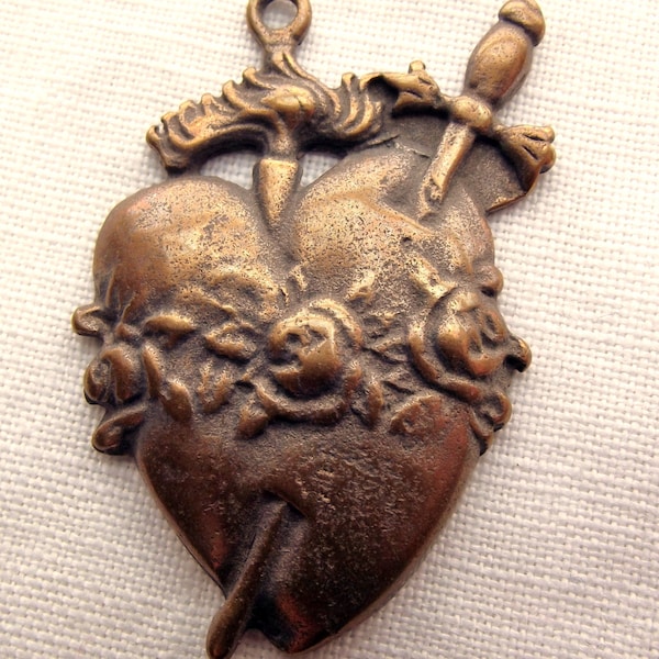 Bronze Immaculate Heart Medal