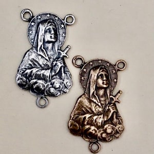 Our Lady of Sorrows Rosary Centerpiece