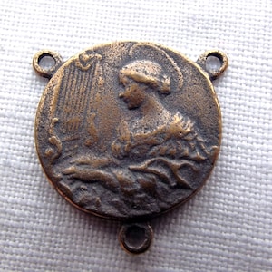 Bronze St. Cecilia Centerpiece VP607
