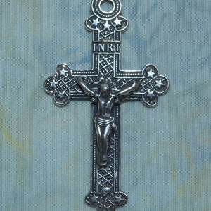 Crucifix with Ornate Stars