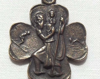 Saint Christopher Catholic St. Rosary Medal