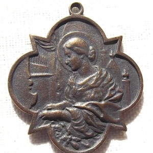Saint Cecelia Catholic Medal St. Cecilia VP606