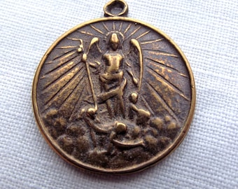Bronze St. Michael the Archangel Medal VP618