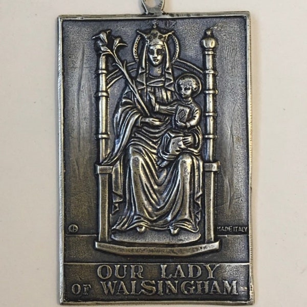 Our Lady Walsingham Christmas Tree Catholic Ornament