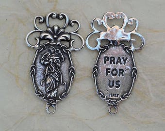 Our Lady Undoer Untier of Knots Rosary Chaplet Centerpiece Center