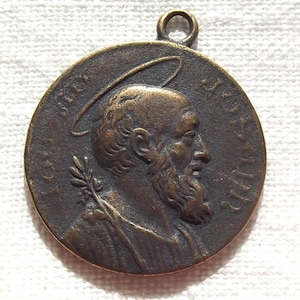 Bronze St. Saint Joseph Medal