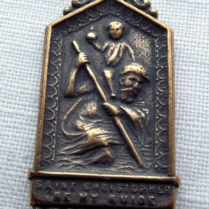 Bronze St. Christopher Medal VP246