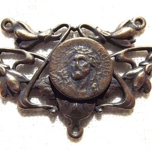 Jesus Passion Ecce Homo Rosary Centerpiece Center Supplies Findings Parts VP8521