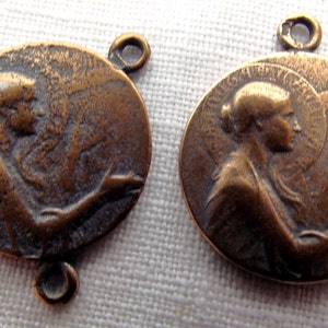 Bronze St. Cecilia Chaplet Set