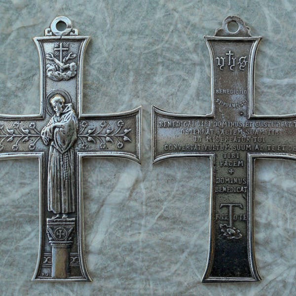Saint St. Francis Medal Catholic Rosary Supply Part VP1287