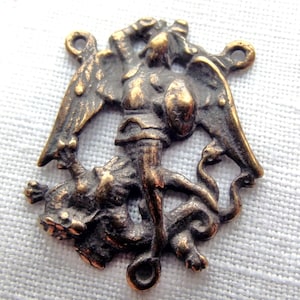 Bronze St. Michael the Archangel Centerpiece Angel VP1197 Center