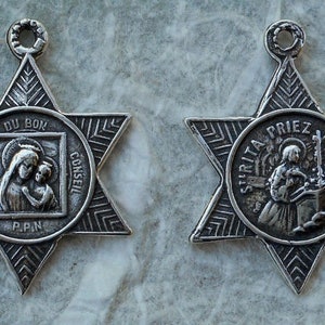 St Rita Catholic Medal Rosary