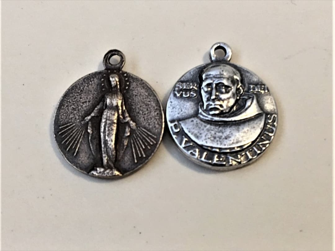 Our Lady of the Immaculate Conception St. Saint Valentine Medal ...
