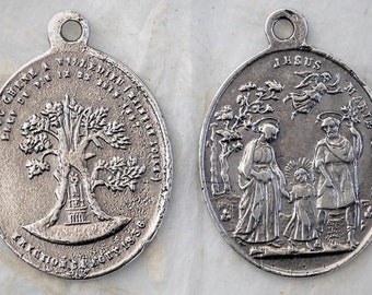 Medaille St. Sint-Jozef en Heilige Familie Jezus, Maria Ketting Chaplet