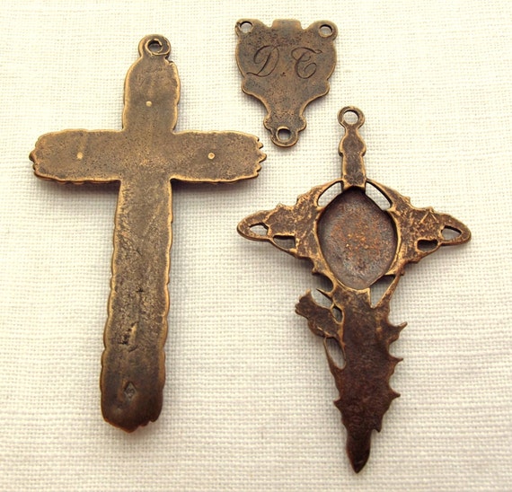 Bronze Thistle St. Joan of Arc Rosary Set - Etsy