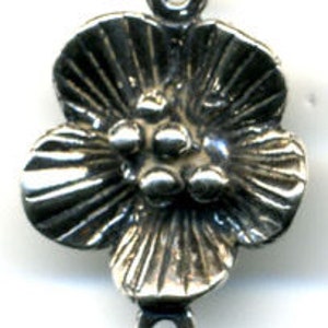 Flower Rosary Jewelry Link