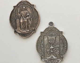 Our Lady of the Assumption Catholic Rosary Medal