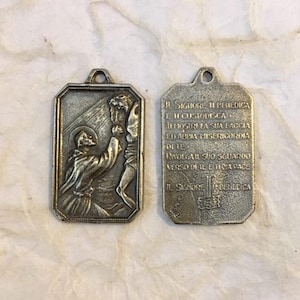 Saint St. Francis Medal Catholic Rosary Supply Part VP1380