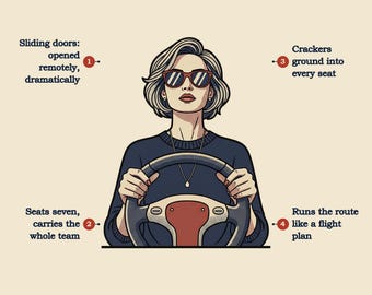 Minivan Mom Shirt, Funny Minivan Commander Tee, School Pickup Humor Gift, Vintage Field Guide Tee, Carpool Gift, Specimen T-Shirt