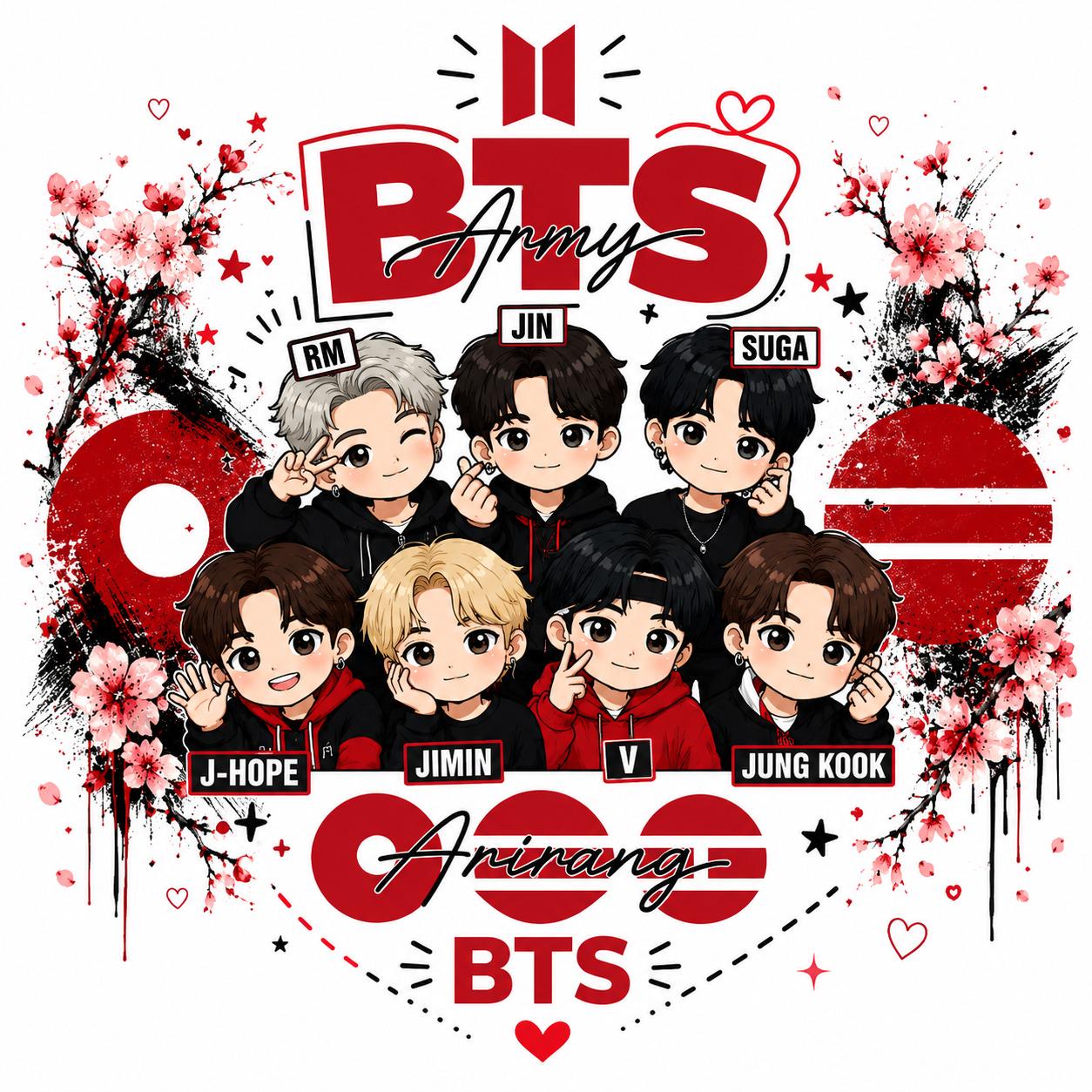 Bts Arirang Stamp - Etsy