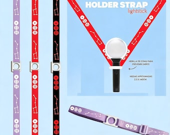 Lightstick Lanyard Strap Holder, Kpop Lightstick Lanyard Strap, Concert Tour Strap, Arirang Tour Inspired Concert Accessory, 2026 World Tour