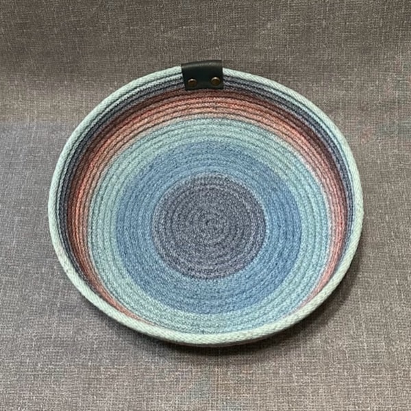 Hand Dyed Rope Basket