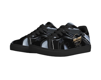 MD.ONE Sports Rubber Low Top Leather Sneakers
