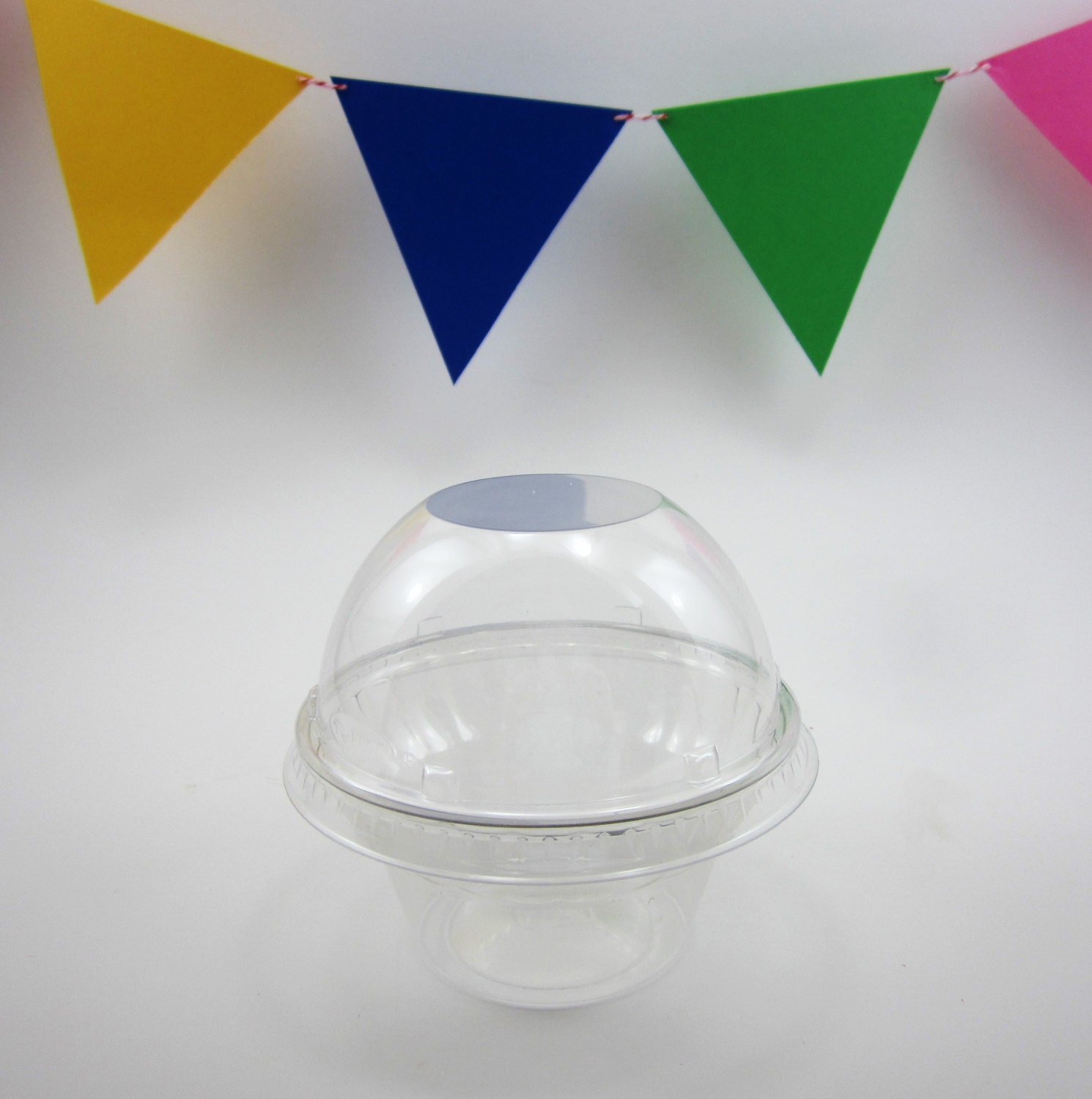 12 Clear Cupcake Boxes Party Wedding Favor Candy Cup Etsy