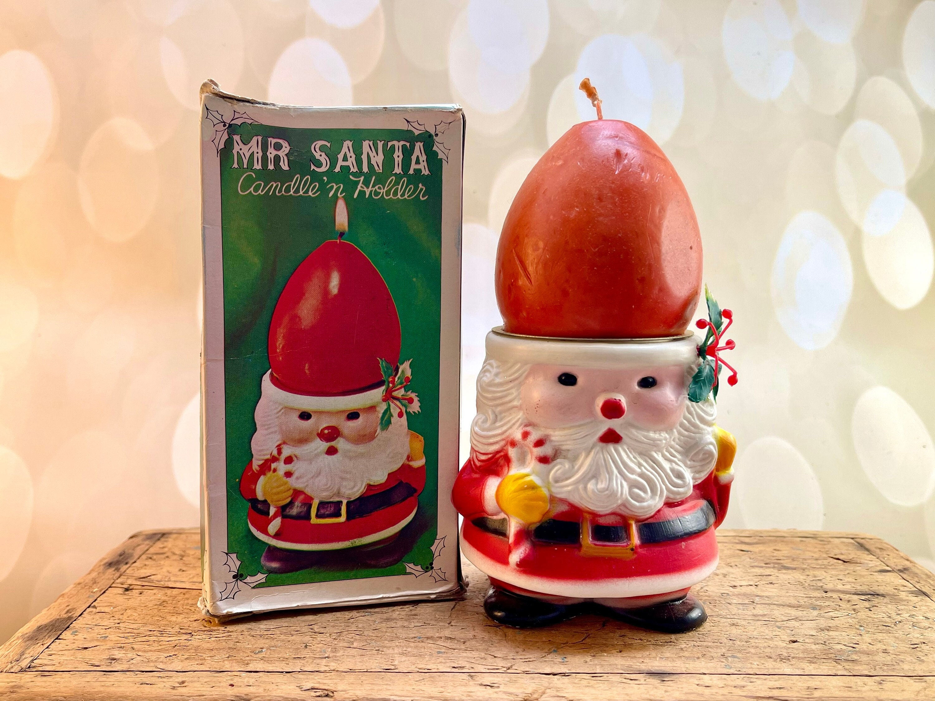 1973 Mr. Santa Candle Holder, Christmas Candleholder, Kitsch, Kitschmas, Plastic Santa, Vintage Christmas, Candle Holder, Statue, Figurine - Etsy 1973 Mr. Santa Candle Holder, Christmas Candleholder, Kitsch, Kitschmas, Plastic Santa, Vintage Christmas, Candle Holder, Statue, Figurine - Etsy
