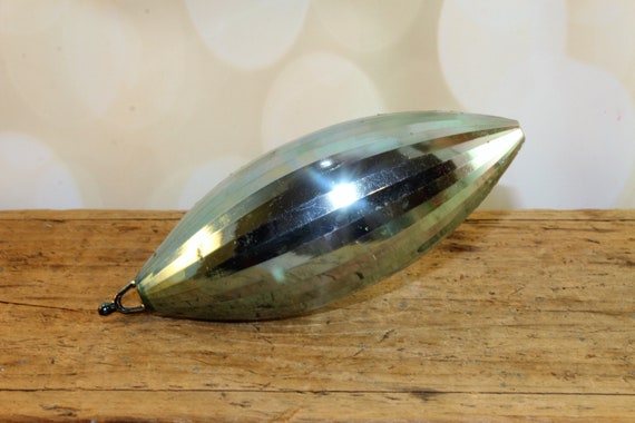 Bradford Teardrop Ornament, Vintage Christmas, Unbreakable Plastic, Mid Century Retro, Kitsch, Kitschmas Il_570xn